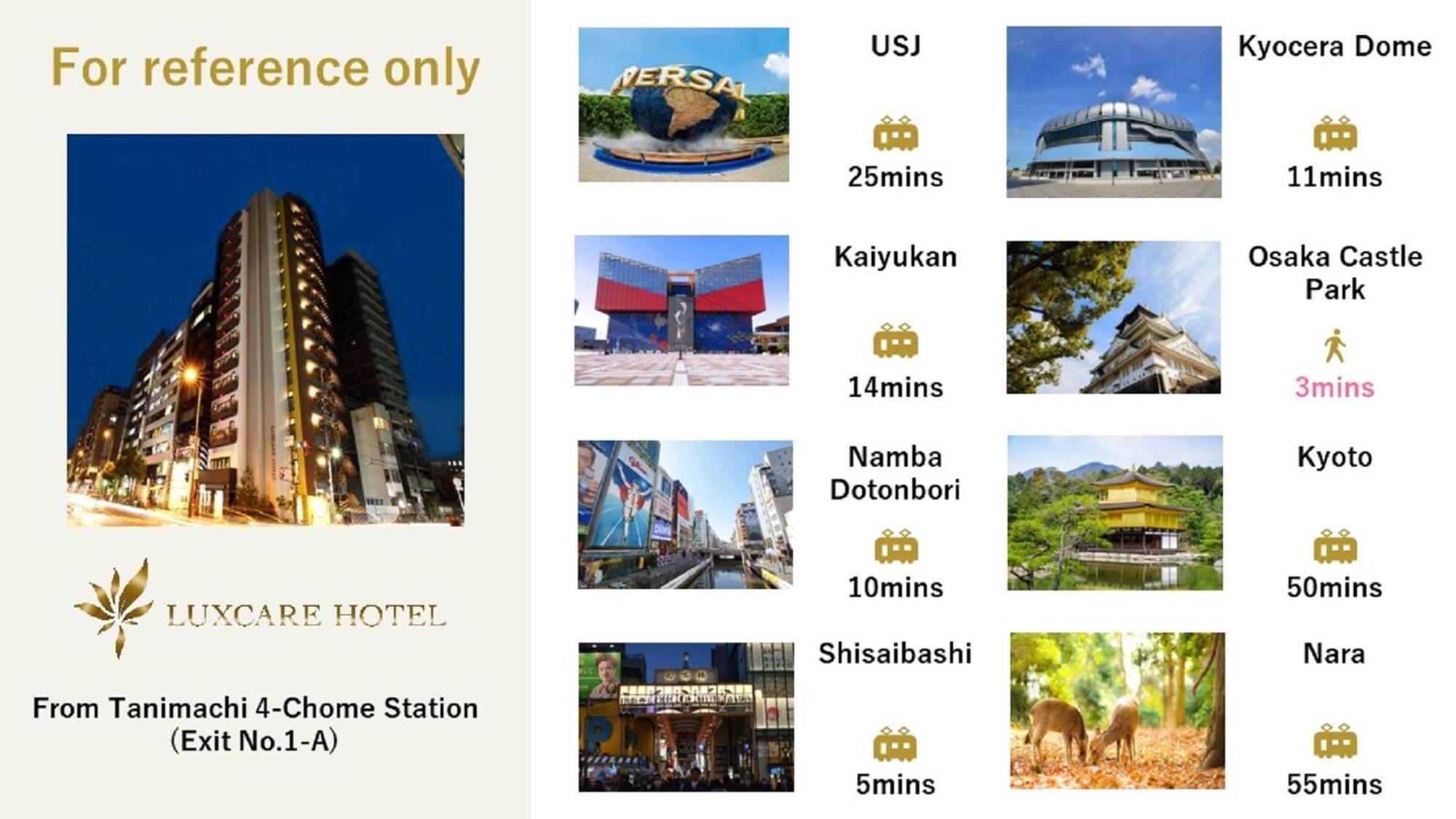 Luxcare Hotel Osaka Exterior photo